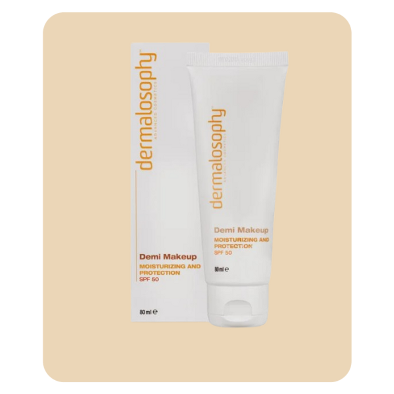 קרם לחות עם מקדם הגנה SPF 50 — דמוי מייקאפ