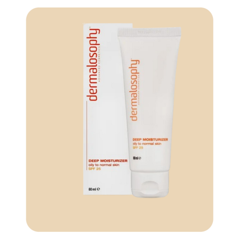 DEEP MOISTURIZER — קרם הגנה SPF 25 עם לחות לעור שמן